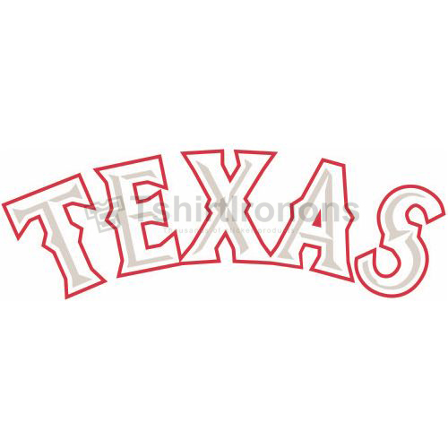 Texas Rangers T-shirts Iron On Transfers N1981 - Click Image to Close